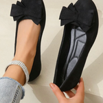 Giulia Fontana | Elegant Comfort Bow Flats For Women
