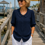 Fiora™ │ Elegant Floral Blouse
