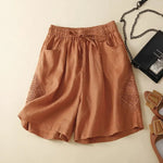 Celeste Elastic Waist Shorts