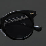 Torque Acetate Round Sunglasses