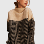 TAMSIN | COTTON TURTLENECK SWEATER