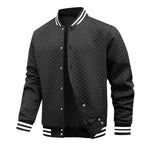 Virello Waffle Knit Bomber Jacket