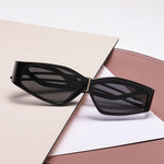 Noir Velisse Sculpted Sunglasses