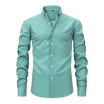 Aurelio Striped Stretch Shirt