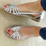 FLORENCE | Metallic Shine Sandals