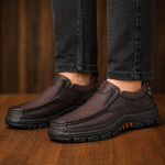 Leather Slip-On Shoes