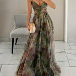 La Scintilla | Elegant Floral Maxi Dress