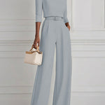 RARIANNE™ | TAILORED PLEATED TROUSERS & TOP SET