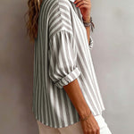 Nora | Loose Striped Blouse