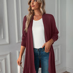 Zeagoo Women's Cable Knit Oversized Dressy Cardigan Jackets Long Sleeve Cardigan Sweaters