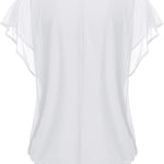 Zeagoo Women's Blouse Batwing Blouse Shirts (DE Only)