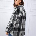 Zeagoo Women's Checked Shirt-Jacket (DE Only)