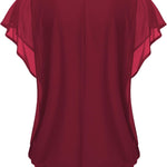 Zeagoo Women's Blouse Batwing Blouse Shirts (DE Only)