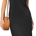 Zeagoo Maxi Dresses Summer Dress Sleeveless Beach Dress (DE Only)