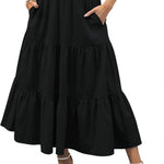 Zeagoo Rock Damen Elegant Hohe Taille Skirt (DE Only)