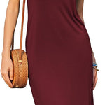 Zeagoo Maxi Dresses Summer Dress Sleeveless Beach Dress (DE Only)