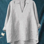 Maria Linen Blouse