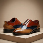 Riccardo Leather Brogue Shoe
