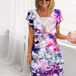 Imogen | Ruffle A-Line Dress