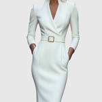 Claribel | Refined Midi Dress
