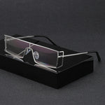 Aeroline Rimless Mirror Sunglasses