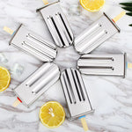 Stainless Steel Popsicle Mold Set with Holder