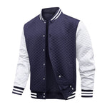 Virello Waffle Knit Bomber Jacket
