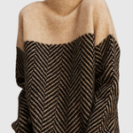 TAMSIN | COTTON TURTLENECK SWEATER