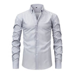 Aurelio Striped Stretch Shirt