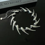 Vanta Steel Spike Necklace