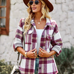 Zeagoo Long Sleeve Plaid Top Jacket for Women Casual Work Office Loose Fit 2026 | Under $40