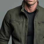 Marion | Zip Jacket - Vintage Washed