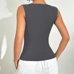 Zeagoo Going Out Tops Slim Fit Sleeveless Crop Tank Tops