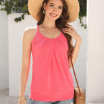 Zeagoo Tank Top Damen Sommer Neckholder Oberteile (DE Only)