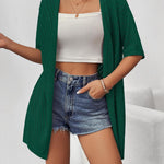 Zeagoo Short Sleeve Crochet Kimonos Open Front Cover Ups