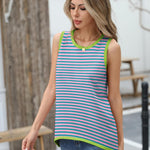 Zeagoo Sweater Vest Women Crew Neck Sleeveless Tank Tops