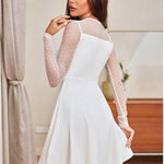 Zeagoo Women's Elegant Lace A Line Party Dress (DE Only)