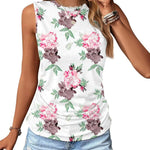 Zeagoo Ruched Tank Tops Dressy Casual Shirts