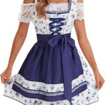 Zeagoo Dirndl Women's Midi Costume Dress (DE Only)
