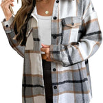 Zeagoo Women's Checked Shirt-Jacket (DE Only)