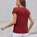 Zeagoo Sleeveless Cape Sleeve Knit Ribbed Tank Tops