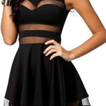 Zeagoo Party Dress Sexy High Waist Cocktail Dress (DE Only)
