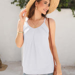 Zeagoo Tank Top Damen Sommer Neckholder Oberteile (DE Only)