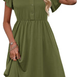 Zeagoo Summer Dress Women's Short Sleeve Dresses (DE Only)
