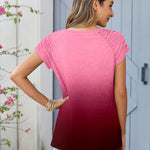 Zeagoo Short Sleeve Shirts Loose Fit V Neck T Shirts