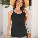 Zeagoo Tank Top Damen Sommer Neckholder Oberteile (DE Only)
