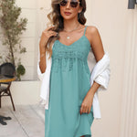 Zeagoo Women's Boho Summer Dress Bohemian Mini Dress (DE Only)