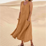 Tina Summer Linen Dress