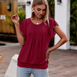 Zeagoo Women's Blouse Batwing Blouse Shirts (DE Only)