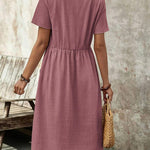 Zeagoo Summer Dress Women's Linen Dresses (DE Only)